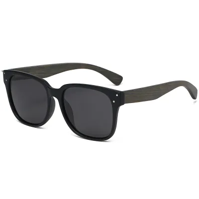 BAMBOO LEG POLARISED UNISEX SUNGLASSES 61626BGr